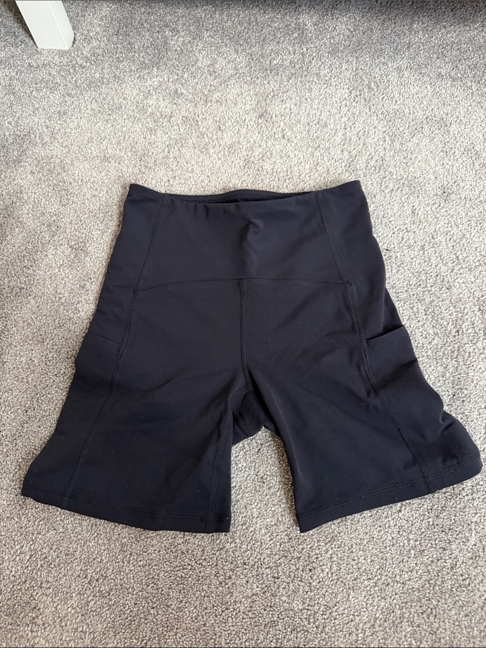Zella - Women's Black High-Waisted Bike Shorts